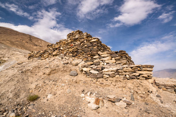 istock Vrang budhist stupa in Tajikistan 1195384690