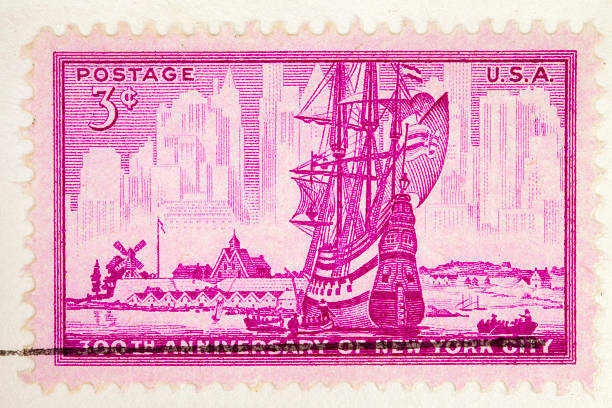 istock New York City stamp 300th Anniversary 119539772