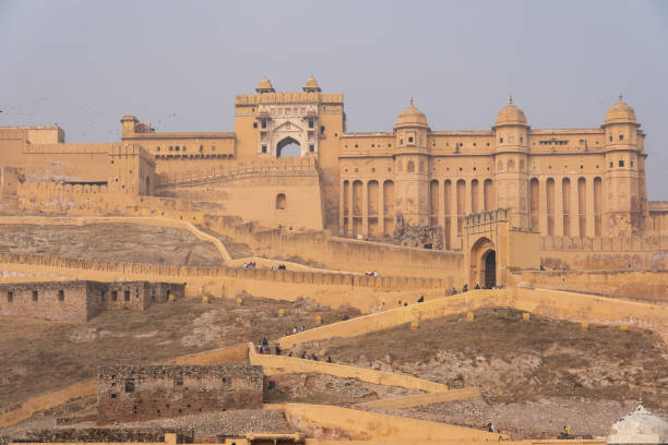 istock Amber Fort in Jaipur, India 1195406414