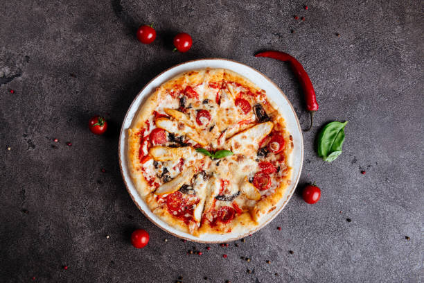 istock Mixture pizza Italian food 1195406664
