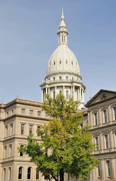 istock Capitol Building, Lansing Michigan 119540749