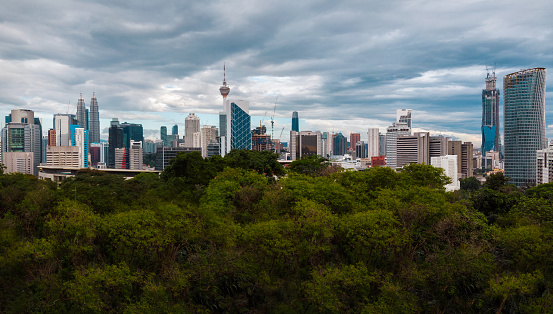 Kuala Lumpur modern jungle city