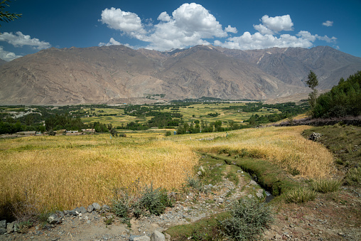 View in Wakhan Corridor in Afghanistan