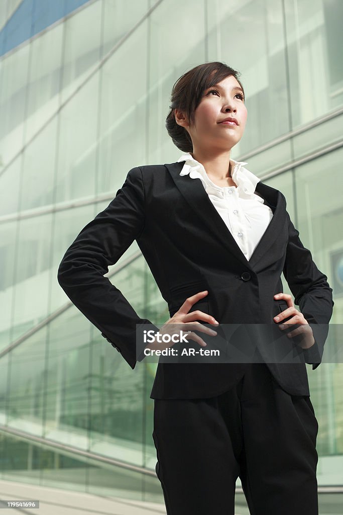 Confidencial Mulher de negócios asiáticos - Royalty-free Adulto Foto de stock