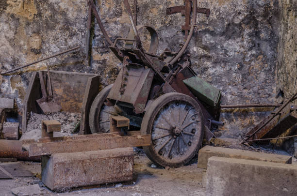 istock dolly in a factory 1195424359