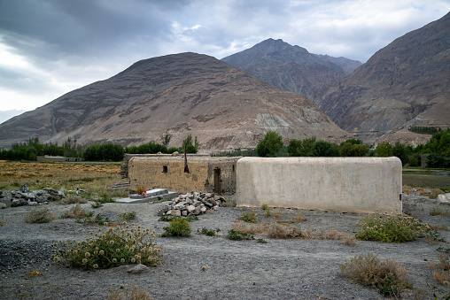 View in the village in Wakhan Corridor in Afghanistan