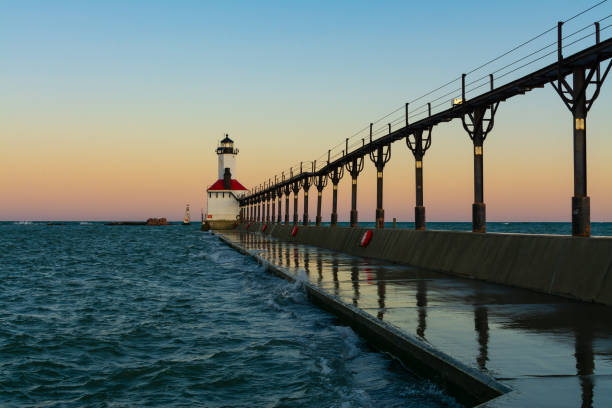 istock Michigan City Lighthouse 1195429438