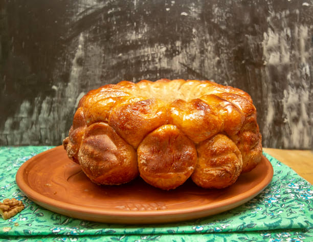 istock homemade monkey bread with butter, sugar and caramel 1195433242