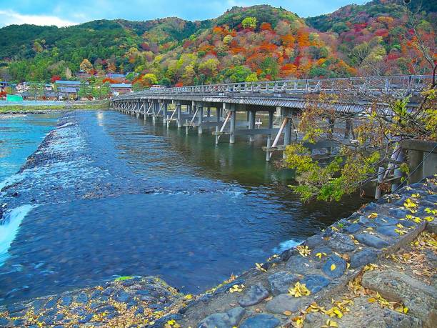 istock Japanese landscape853 autumn 1195435225