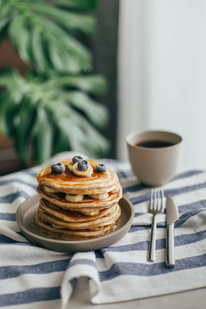 Homemade Pancakes Homemade Pancakes pancake photos stock pictures, royalty-free photos & images