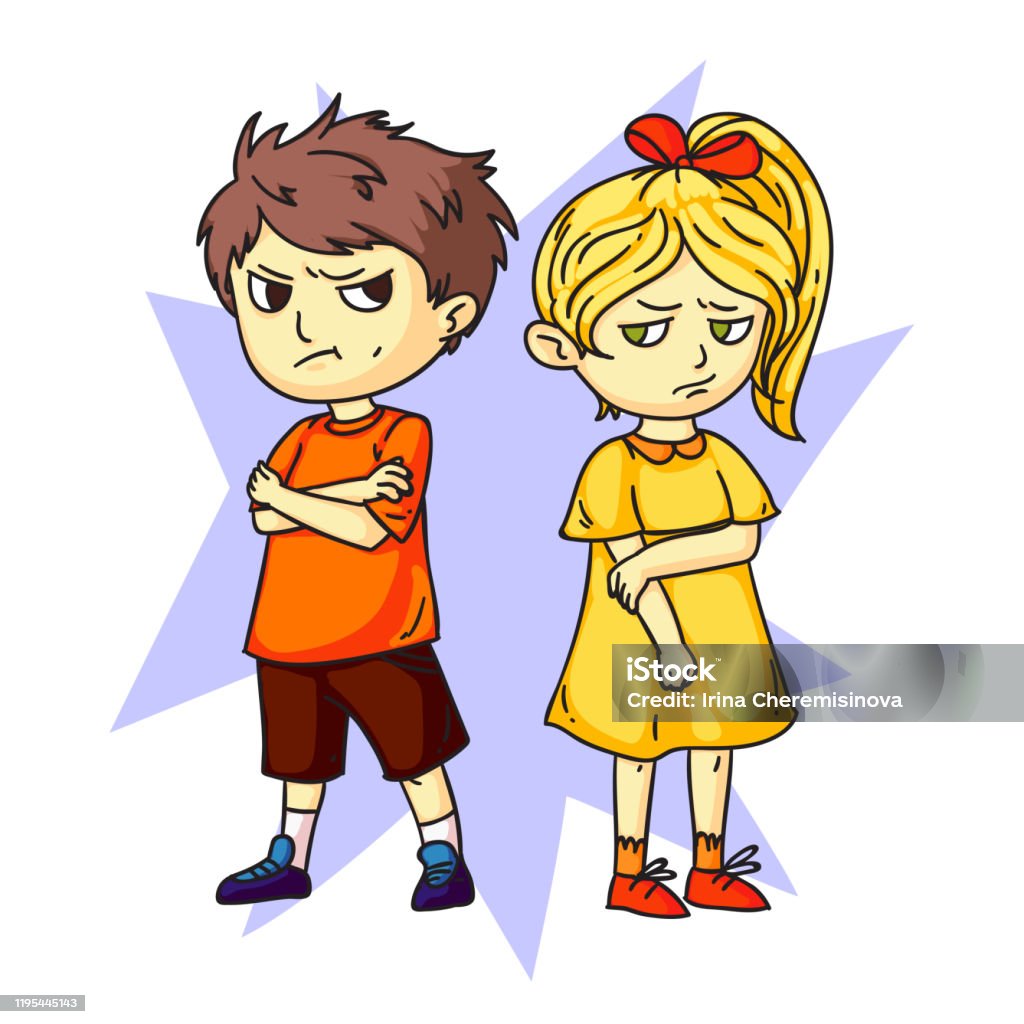 Tức Giận Buồn Điên Tâm Trạng Hoạt Hình Trẻ Em Nhân Vật Hình minh ...