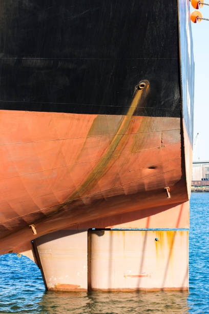 istock keel of cargo ship on water 1195452285