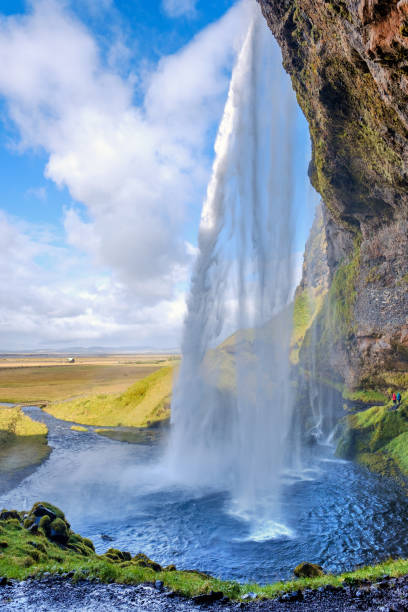 istock Seljalandsfoss Waterfall on a Sunny Day in Iceland 1195453030