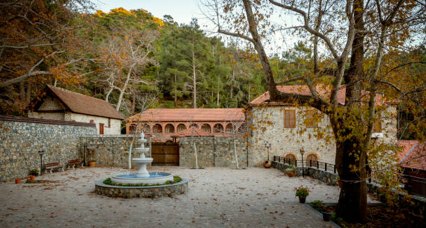istock Saint John monastery on Cyprus island 1195466320