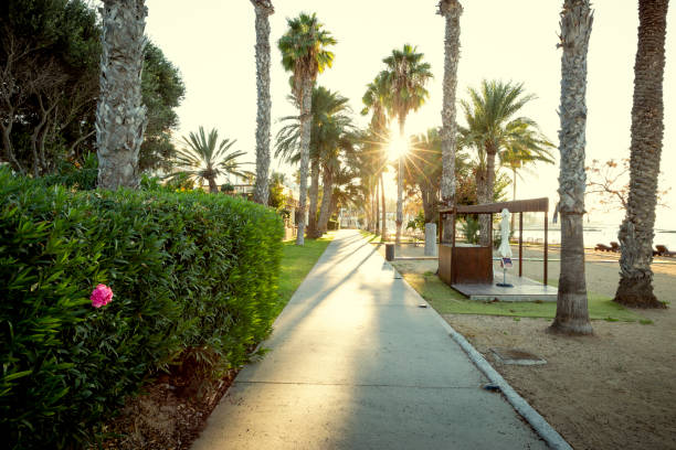 Promenade in Paphos, Cyprus