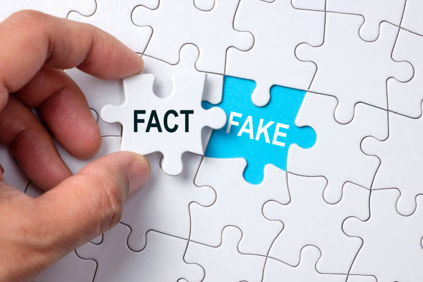 istock Fact and fake conceptual 1195466548