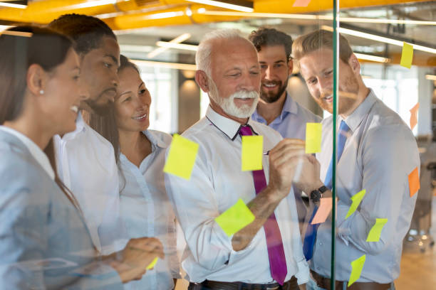 istock Multiethnic business meeting. 1195471176