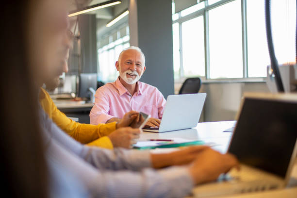 istock Multi ethnic business meeting. 1195471287