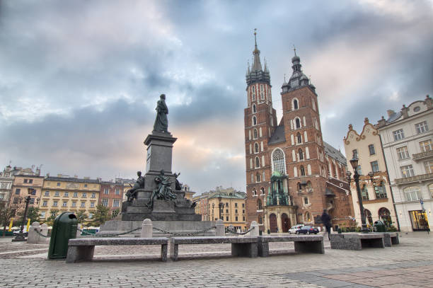 istock Old Town - Main Square In Krakow 1195471920