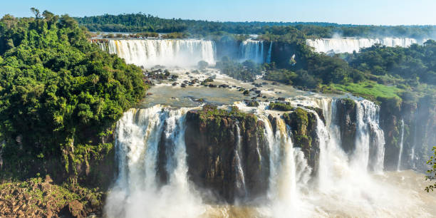 istock Waterfalls Cataracts Foz de Iguazu, Brazil. 1195473953