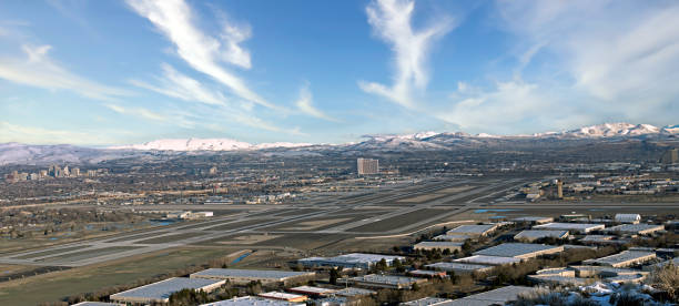City of Reno cityscape stock photo