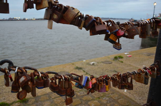 istock love locks on the river mersey 1195480558