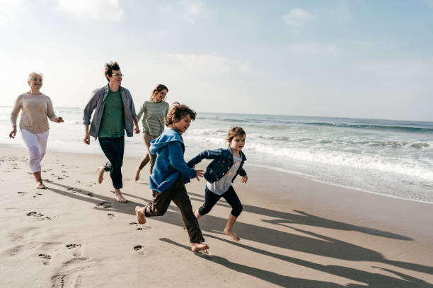 istock Recharging batteries on the beach 1195481208