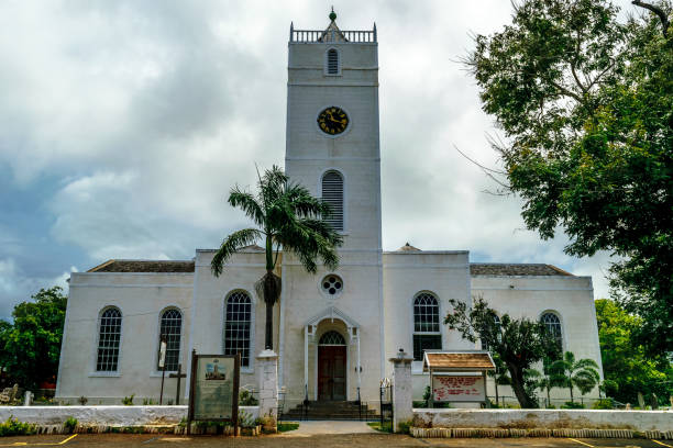 The Falmouth Parish Church of St Peter the Apostle, an Anglican Church in Jamaica. The Falmouth Parish Church of St Peter the Apostle, an Anglican Church in Trelawny parish, Jamaica. falmouth harbor stock pictures, royalty-free photos & images