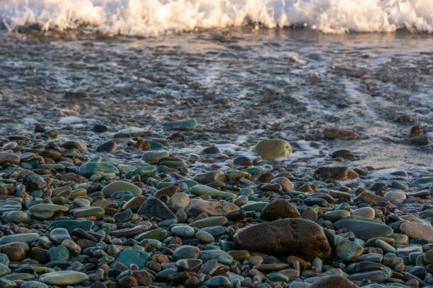 istock Blue Stone Beach - Indonesia 1195487245