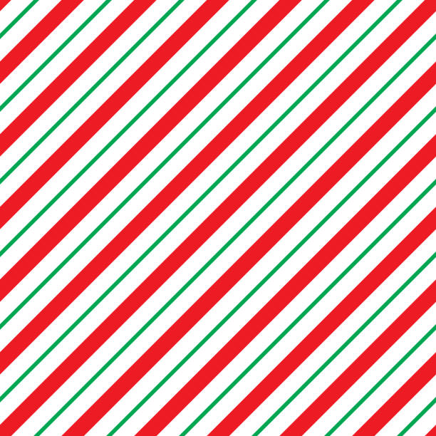Seamless Christmas stripes wrapping paper pattern Seamless Christmas stripes wrapping paper pattern candy cane striped stock illustrations