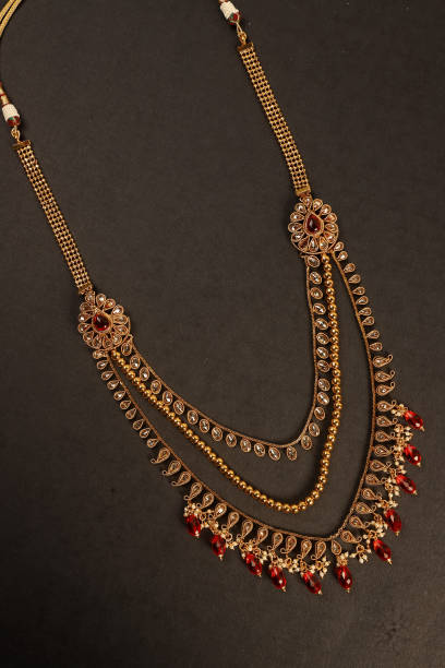 istock Indian Jewellery Necklace. 1195496888
