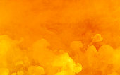 Fiery yellow-orange abstract background. Stylish modern technology background.