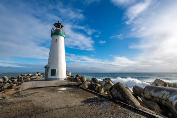 istock Golden hour from Santa Cruz Harbor 1195509663