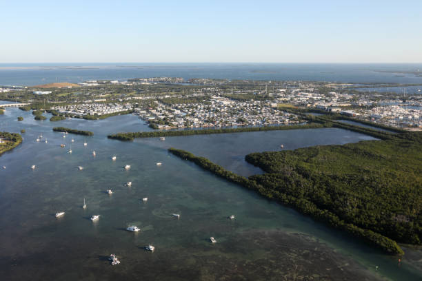 istock Aerial View of Florida Keys 1195510687
