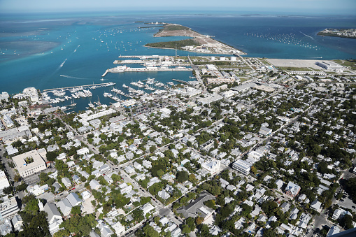 Aerial View of Key West\nFlorida