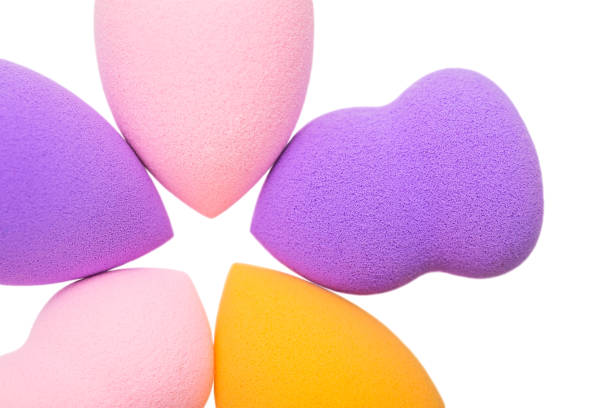 istock Makeup blender, foundation puff, cosmetic blender, sponge tool 1195512554