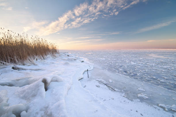 istock Winter landscape nature. 1195514356