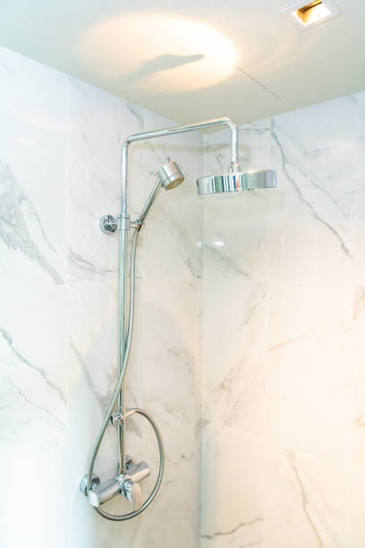 istock Water facuet decoration interior of bathroom 1195528335
