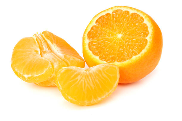 istock mandarin with slices isolated on white background 1195532718