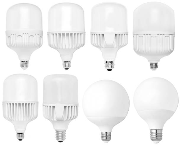 istock set of isolated modern LED high power bulb 1195532954