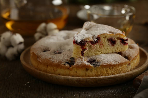 istock natural homemade berry cake 1195542012