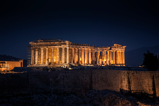 Acropolis with Pantheon in Athens