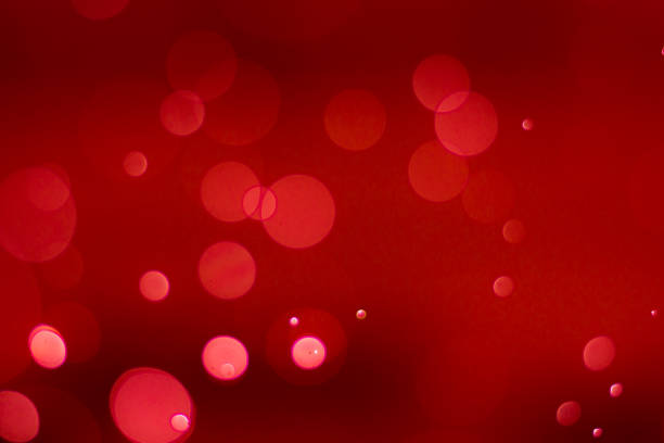 istock Abstract red bokeh background with soft blur bokeh light effect, background bokeh 1195547758