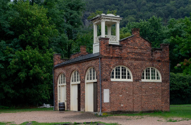 istock Hapers Ferry, West Virginia Firehouse Fortress 1195555839