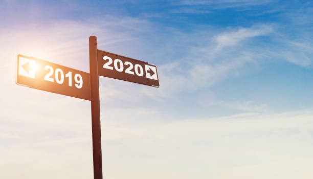 istock Happy New Year Background. Start in 2020 1195558837