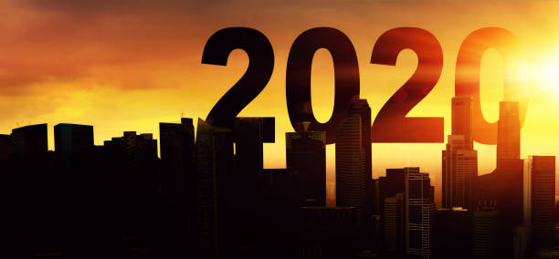 istock Happy New Year Background. Start in 2020 1195559022