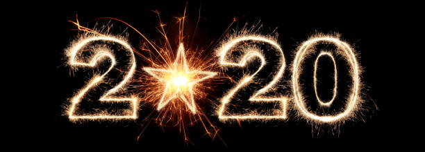 istock Happy New Year Background. Start in 2020 1195560525