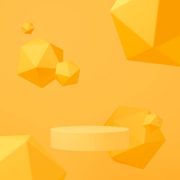 istock Abstract mock up scene with geometry shape podium. stock photo 1195561795