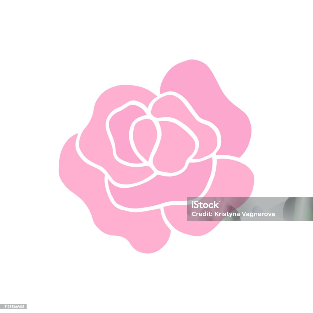 Vector Color Rosa Ilustración de Vector De Rosa y más Vectores Libres de Derechos de A la ...