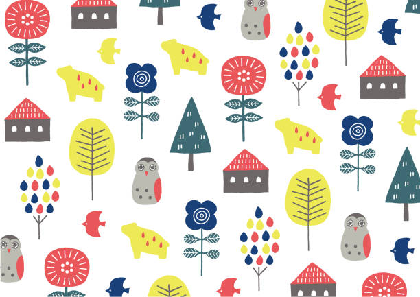 House With Flowers Vector Art Icons And Graphics For Free Download